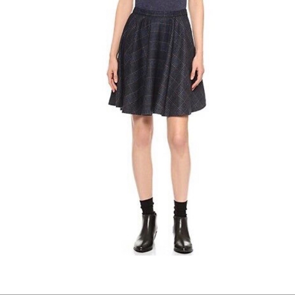JOIE Wool/plaid Skirt